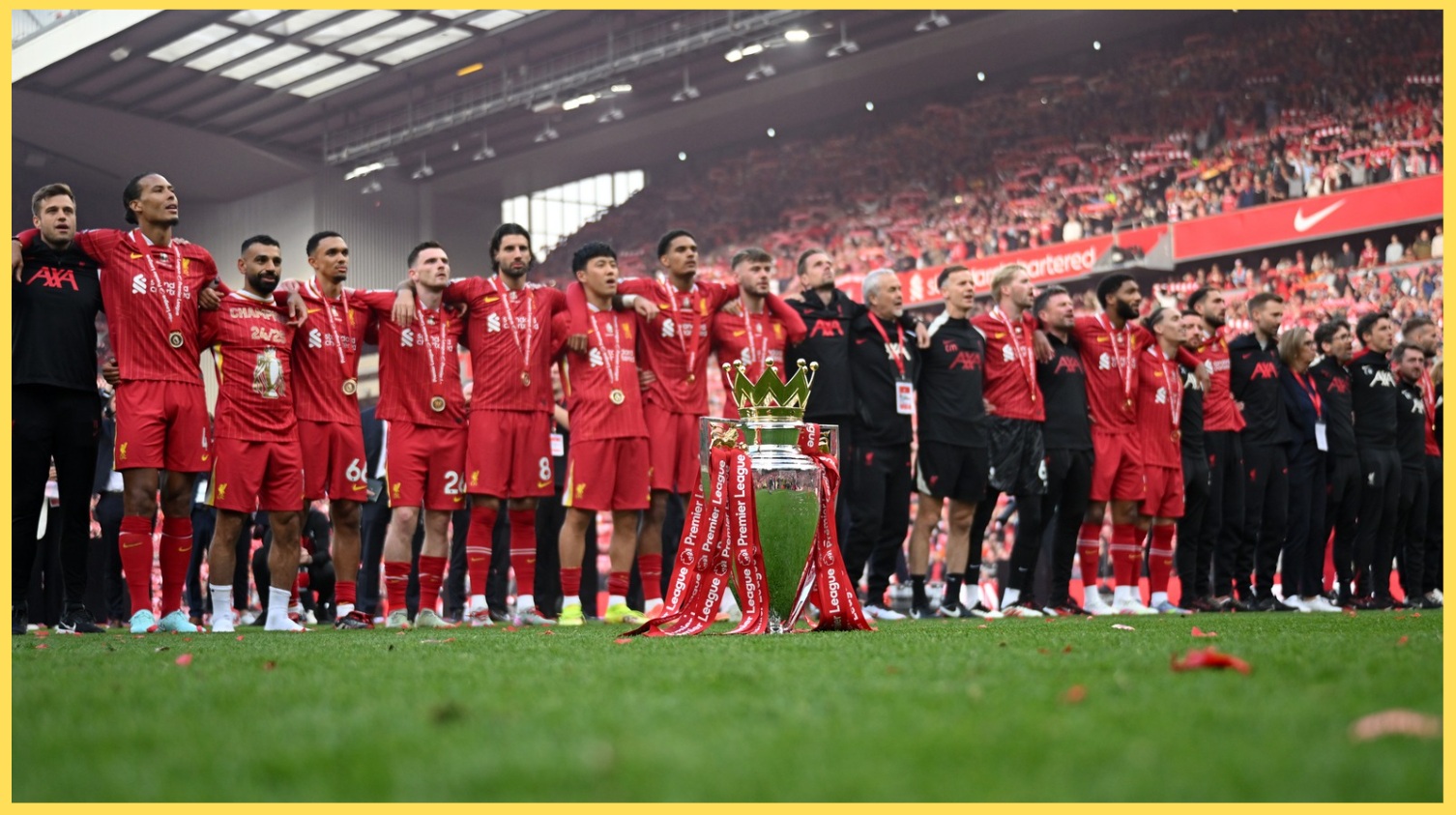 Jarell Quansah left Liverpool last summer after winning the Premier League
