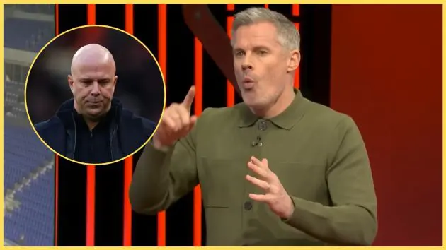 Jamie Carragher fears for Arne Slot's job if Liverpool fail to qualify for the Champions League
