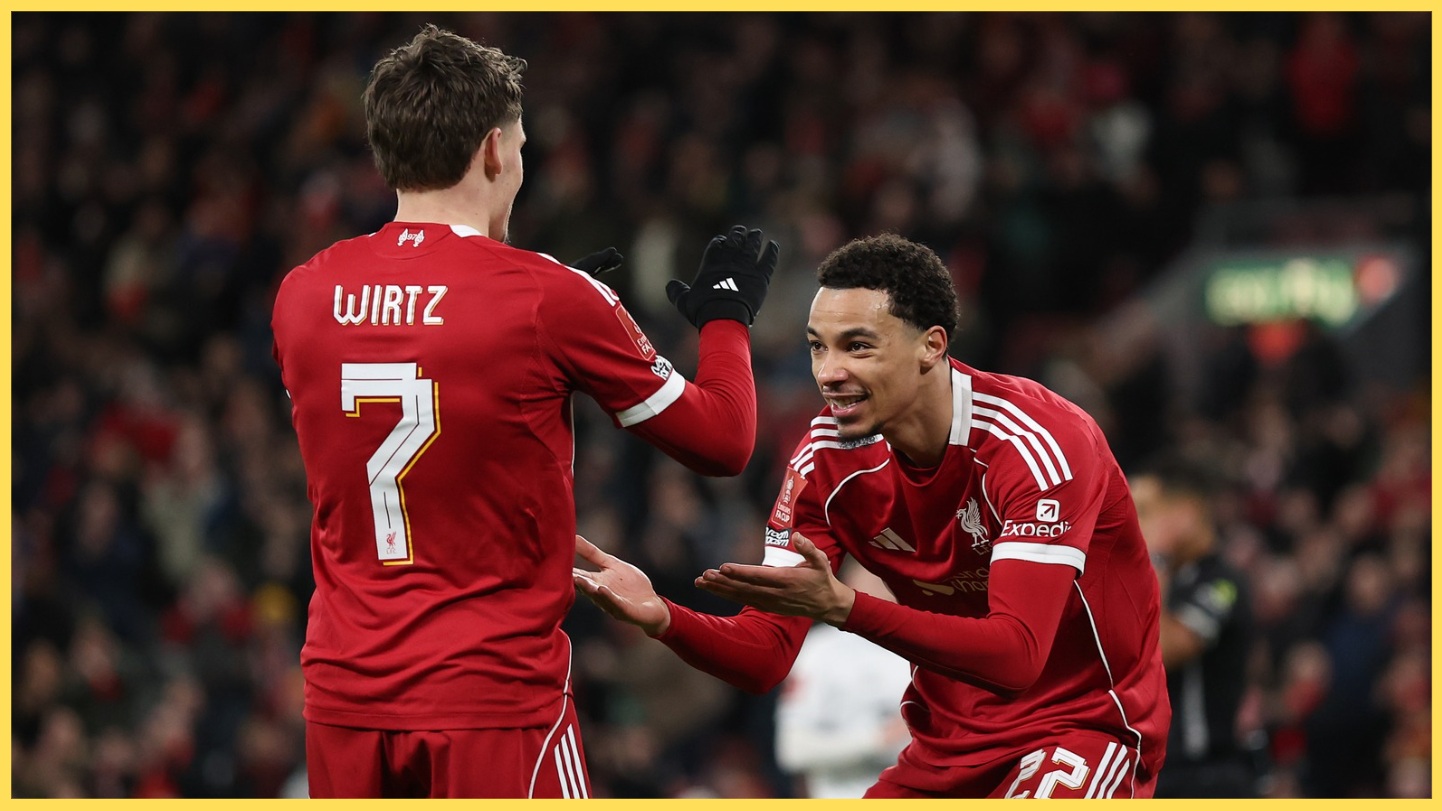 Florian Wirtz and Hugo Ekitike have enjoyed a growing on-field chemistry in recent weeks