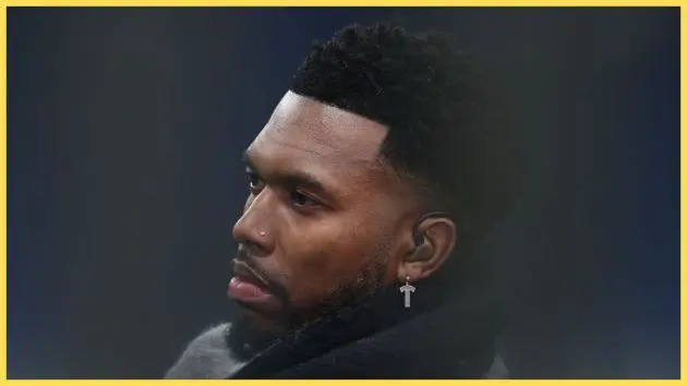 Daniel Sturridge on punditry duty in Milan