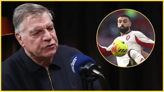 Sam Allardyce accused Mo Salah of acting like a 'big baby' after being substituted against Nottingham Forest