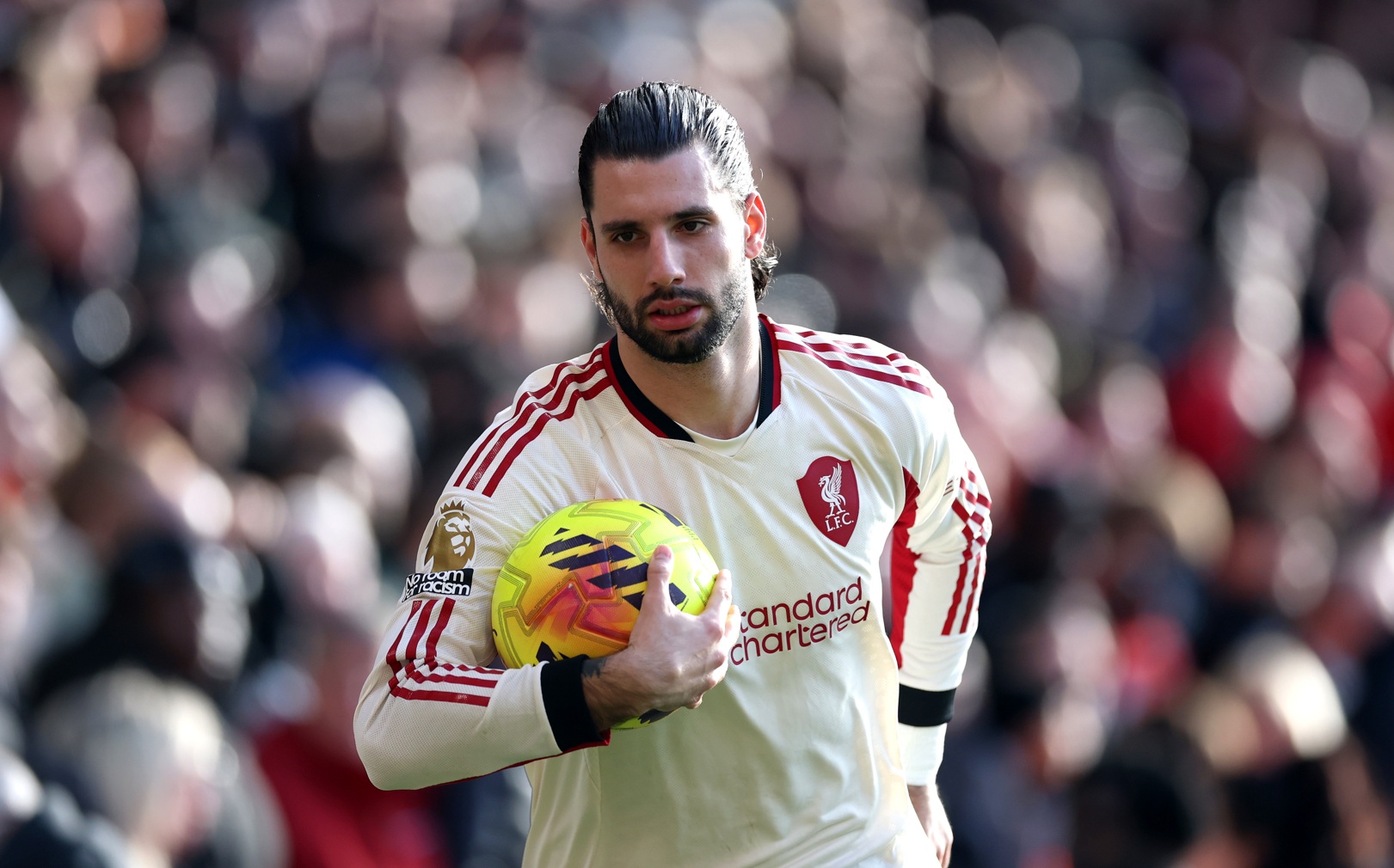Jamie Carragher praised the 'arrogance' of Dominik Szoboszlai in setting up Liverpool's winning goal at Nottingham Forest