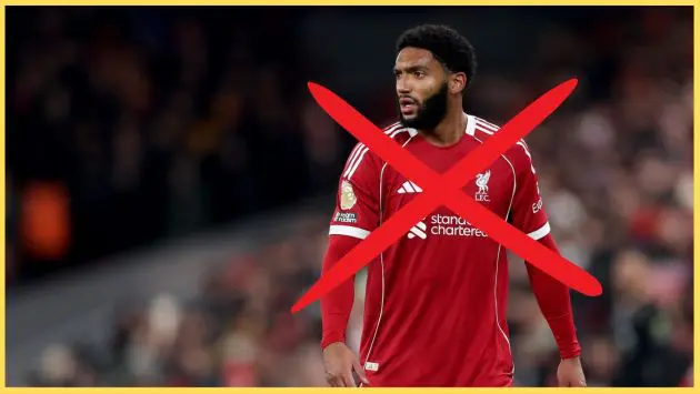 Phil Thompson has explained why he wouldn't start Joe Gomez against Brighton tonight