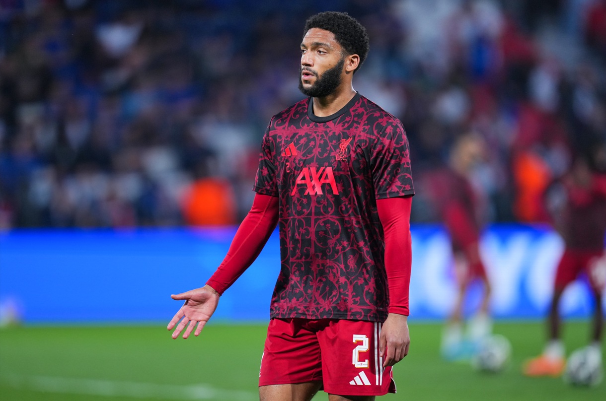 Joe Gomez went off injured in the opening minutes of Liverpool's friendly against Sunderland