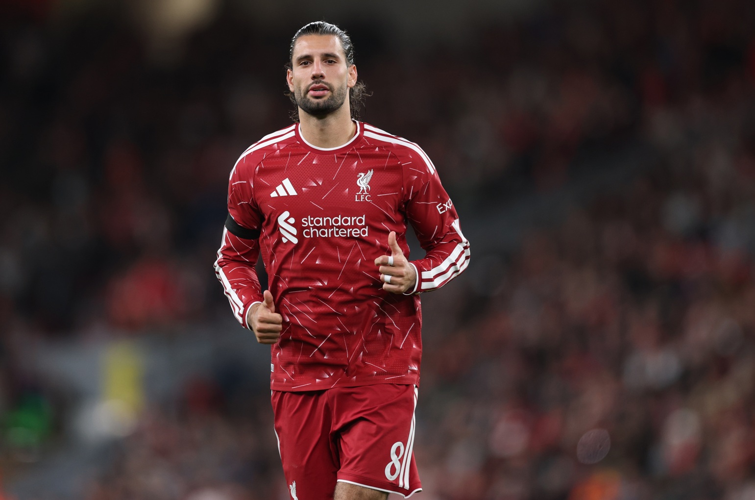 Dominik Szoboszlai in action for Liverpool