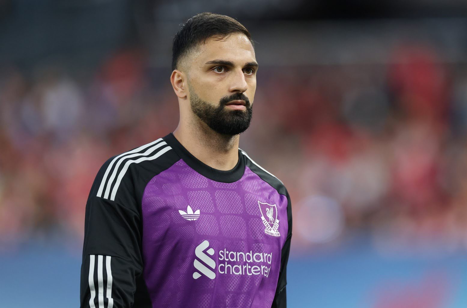 Giorgi Mamardashvili starts for Liverpool against Spurs