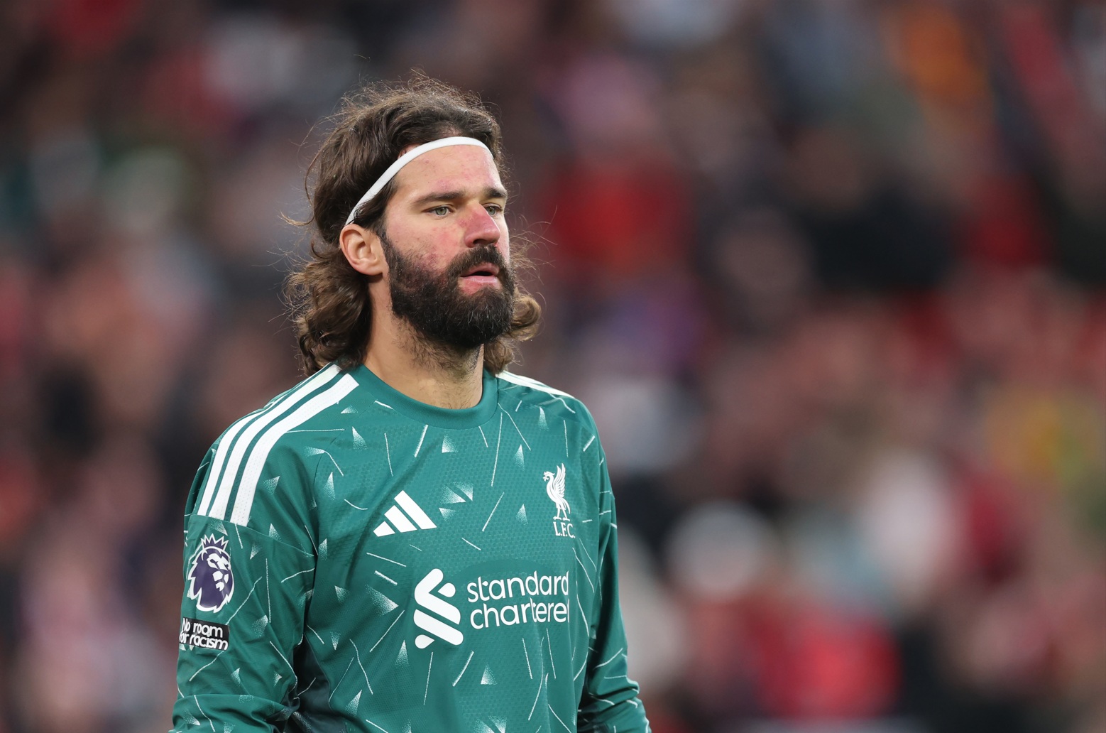 Alisson Becker was raging at the concession of LASK's goals against Liverpool