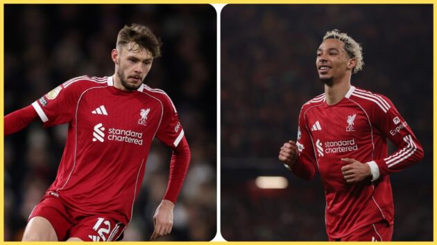 Conor Bradley and Hugo Ekitike have both been recovering from long-term injuries
