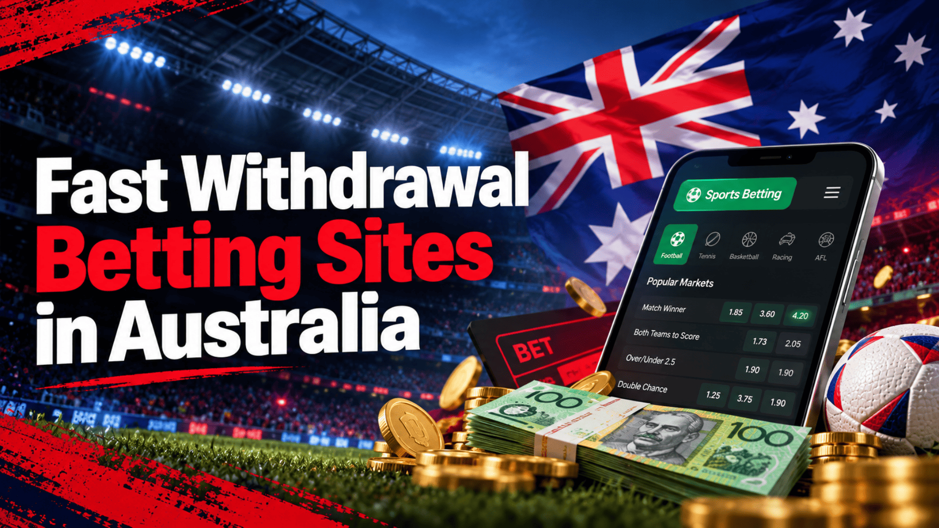 instant withdrawal sportsbooks australia