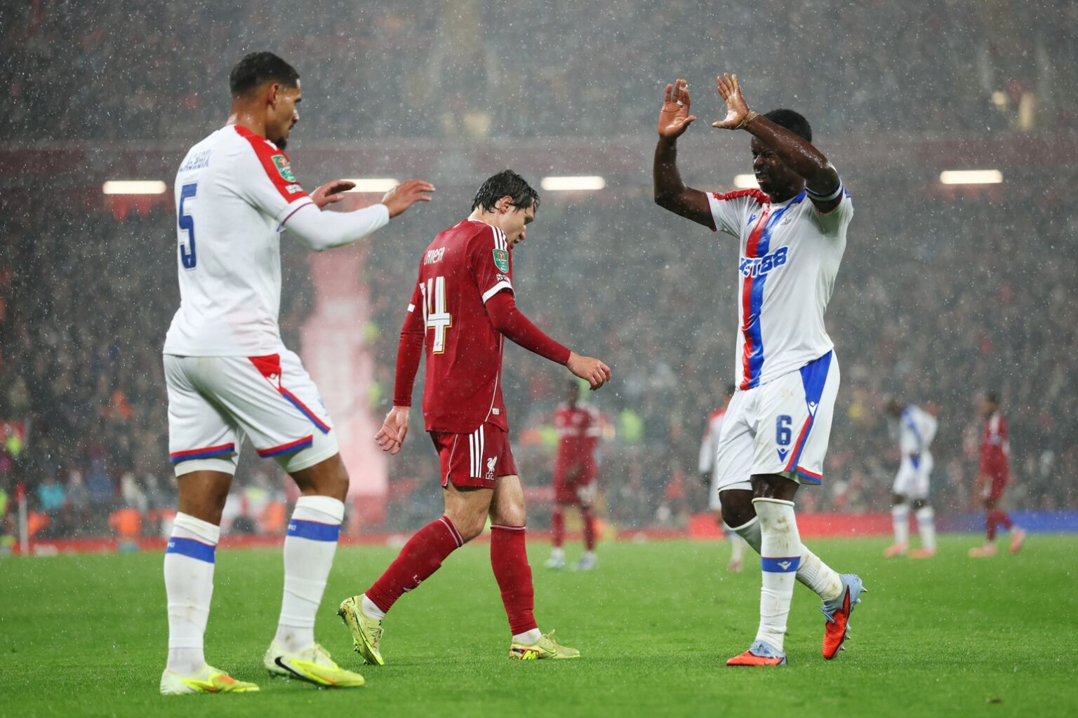 Crystal Palace thrashed Liverpool 3-0 in the Carabao Cup fourth round last season