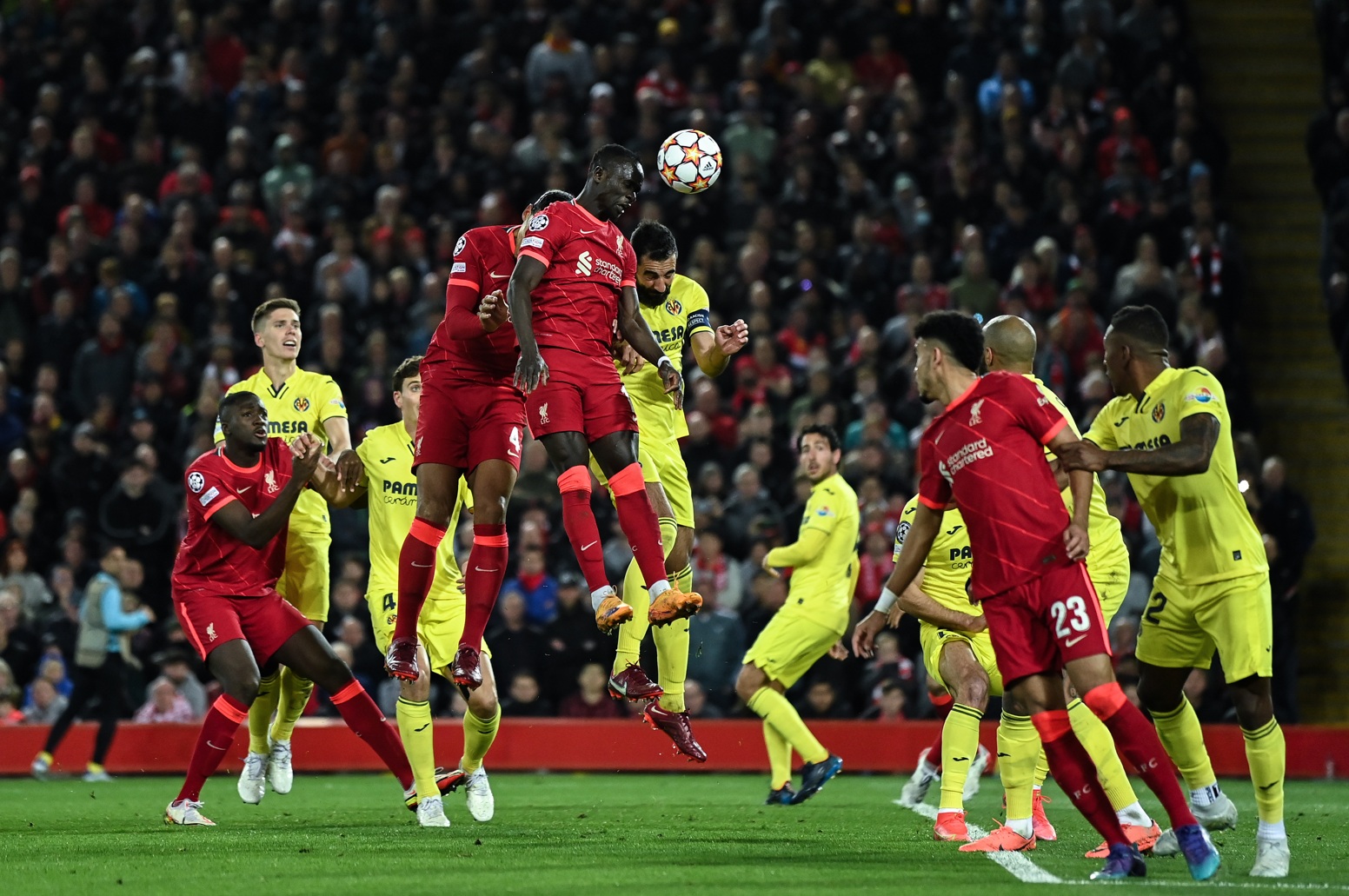 Villarreal last played at Anfield in the Champions League in 2022