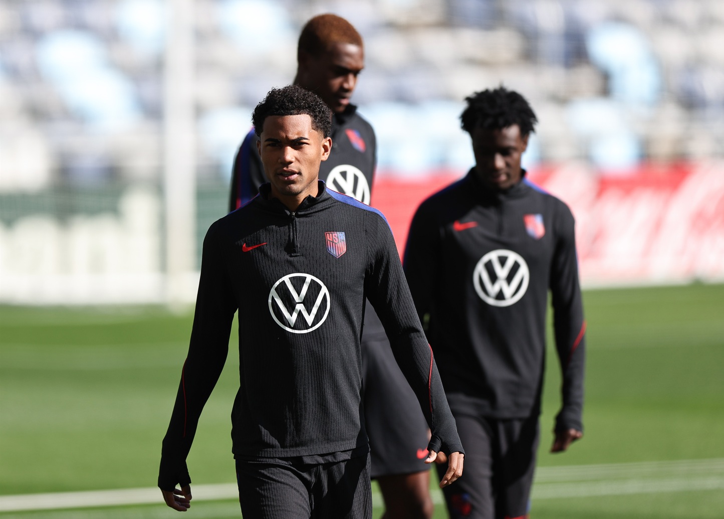 Peyton Miller pictured during a training session for the United States