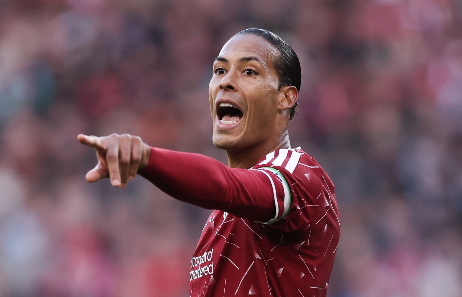 Virgil van Dijk drops to the bench for Liverpool's match against LASK in Austria